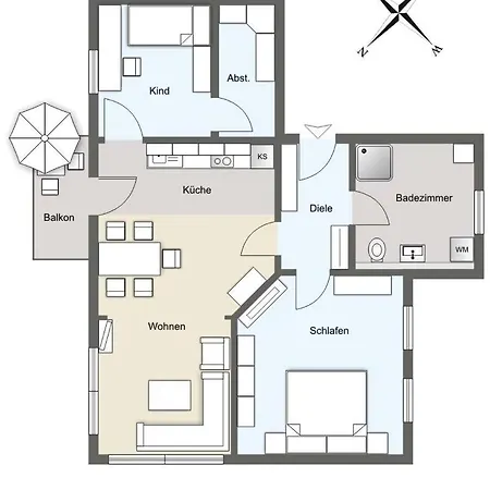 Appartamento Sandrose Nr 9 Heringsdorf (Usedom)